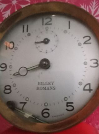 RÉVEIL MATIN MÉCANIQUE VINTAGE