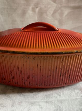 cocotte vintage en fonte 