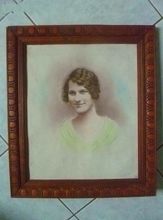 Cadre ancien , vintage