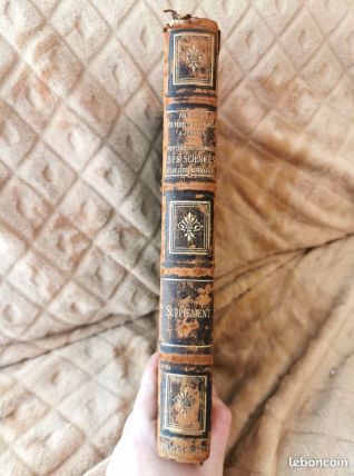 Livre ancien Nouveau Dictionnaire des Sciences et de leurs a