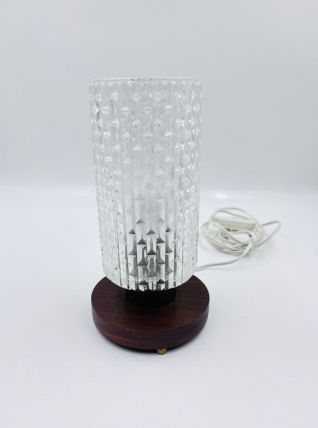 Lampe de chevet en bois