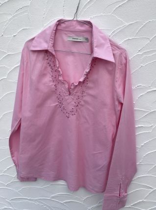 Blouse rose Spirituel