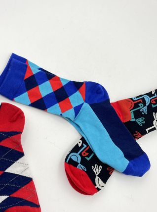 Lot de 3 paires de chaussettes Fun