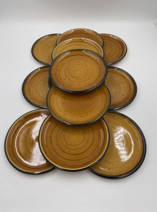 Lot de 12 assiettes dessert Palma Boch