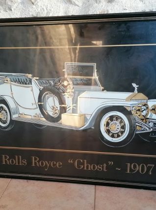 Sérigraphie de James Hamilton Rolls Royce ghost