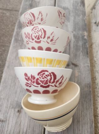 6 bols Sarreguemines 