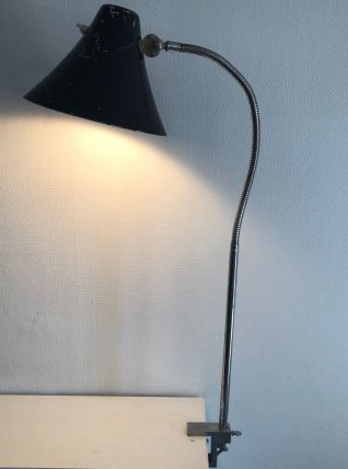 Grande lampe vintage 1950 industrielle atelier usine - 75 cm