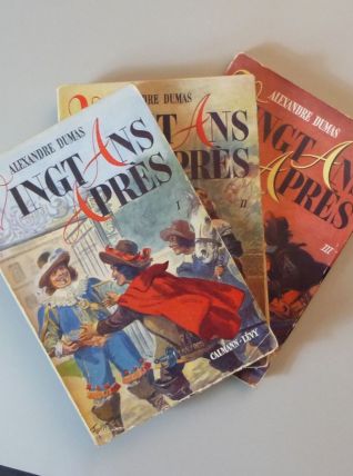 Vingt Ans Après- 3 Tomes- Alexandre Dumas- Calmann  Levy 