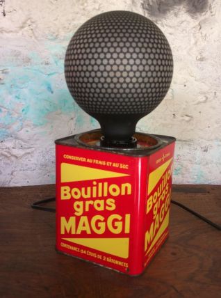 Lampe " Boite Bouillon gras MAGGI " 