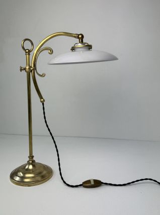 ANCIENNE LAMPE DE BUREAU MONTE ET BAISSE VINTAGE 