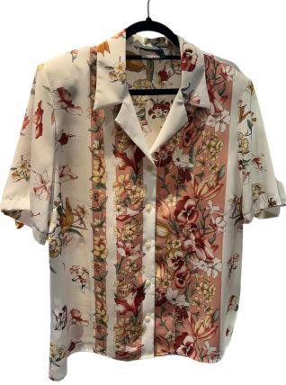 Chemise florale vintage 
