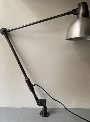 ANCIENNE GRANDE APPLIQUE INDUSTRIELLE XXL « SIS » 