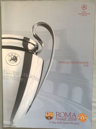 Champions League Final, Barcelona v  Man Utd 27.5.09