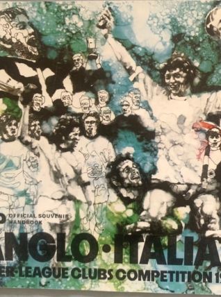 1973 Anglo Italian Cup Tournament Programme