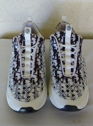 DIOR basquette toile cannage taille 44 homme