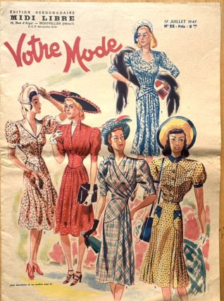 Midi Libre Votre Mode, 17th July 1947