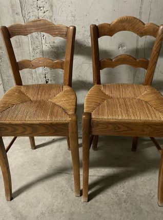 Paire de chaises provençales