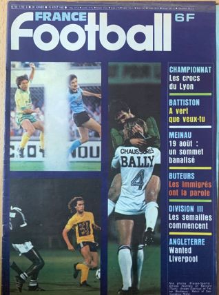 France Football 19.8.80