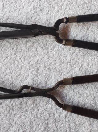  Anciens Outils de Coiffeur FER à Lisser, Onduler, Friser