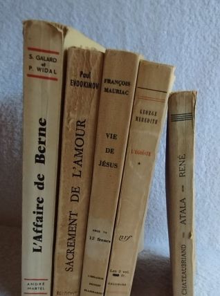 Lot 5 Livres anciens - Tendance Déco