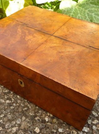 coffret  en bois , vintage