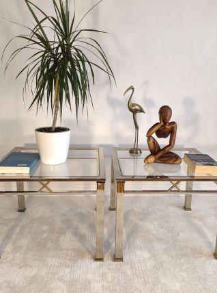 Magnifique paire de tables basses ORSENIGO ITALY 