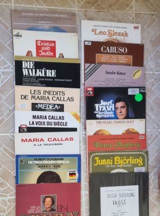 Lot de 299 Vinyles