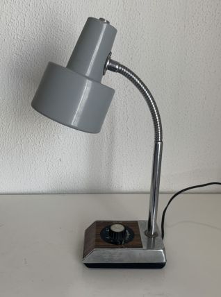 Lampe vintage 1970 bureau chevet variateur Chiely engineer -