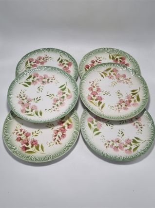 Assiettes à dessert Digoin &amp; Sarreguemines