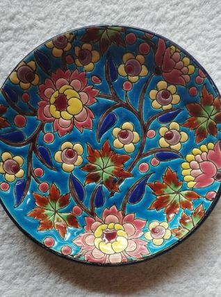 Soucoupe pour Tasse - émaux de Longwy