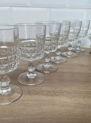 Set de 6 verres à vin blanc Luminarc Quadrille