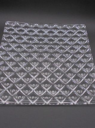 Plat en cristal