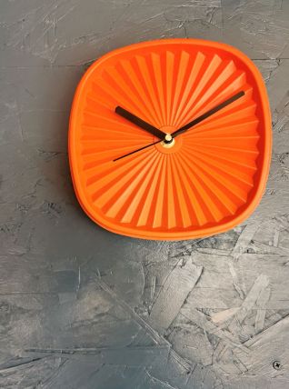 Horloge pendule murale vintage silencieuse couvercle Tupp