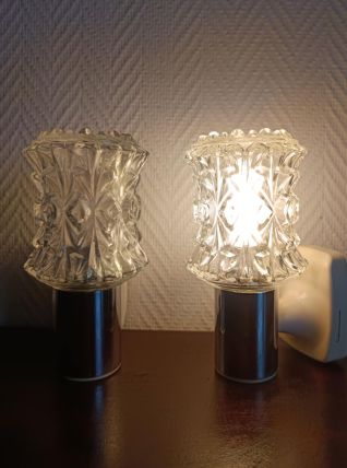 Paire d'appliques Targetti Sankey Italie 1970 