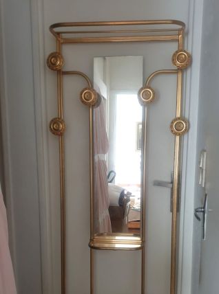 Vintage porte-manteau style Art Deco