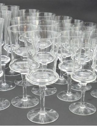  Lot de 24 verres à pied 