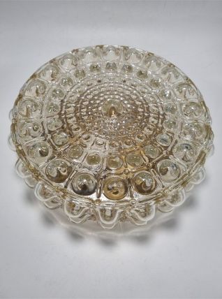 Plafonnier vintage ambré