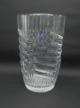  Vase en cristal 