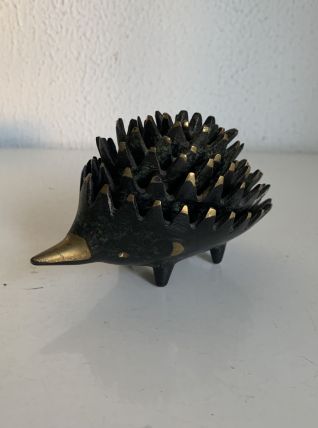 Cendriers vintage 1950 hérissons par Walter Bosse pour Herth