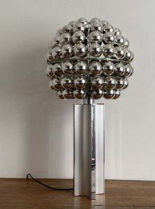 Grande lampe cinétique space age. 1970.