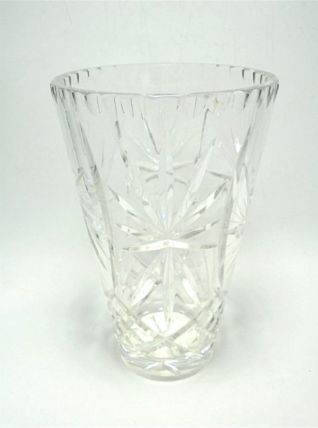  Vase en cristal 