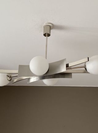 Lustre Spoutnik. 1970. Space age. 4 globes.