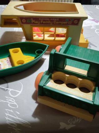 Camping car fisher price années 80