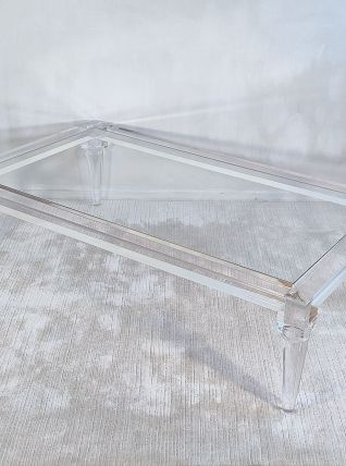 Exceptionnelle grande table basse FABIANART 