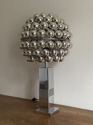 Lampe cinétique space age. 1970.