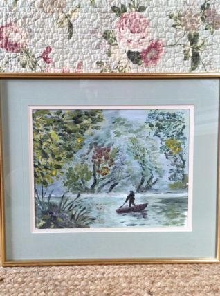 Tableau (peinture sous verre)