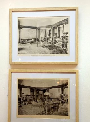 Cadres planches d'illustration art nouveau 1910 