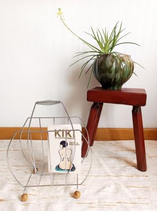 Porte-revues ou vinyles spoutnik space age 1970 