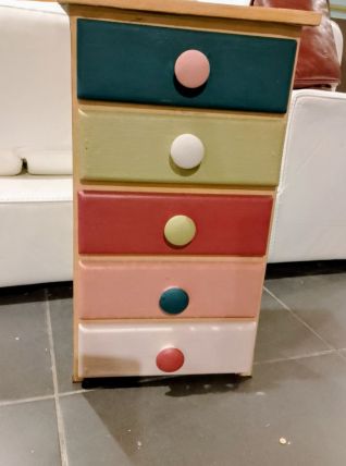 commode en bois restaurée