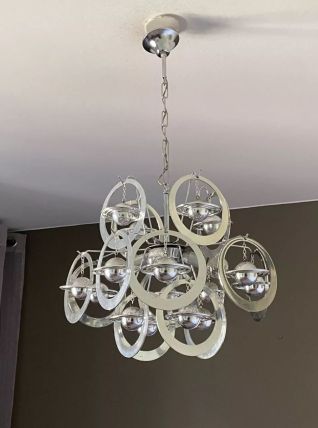 Suspension Spoutnik Saturne.1970. Space age. Italie.